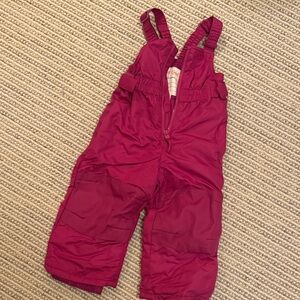 Cat & Jack Fuchsia Overalls
